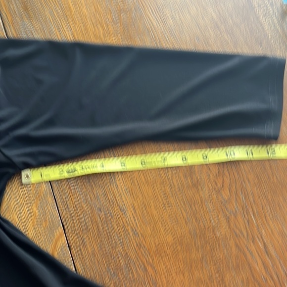 NWT Magna Fit and Flare Black Dress Size 14/16 Knit Fabric - Picture 10 of 12